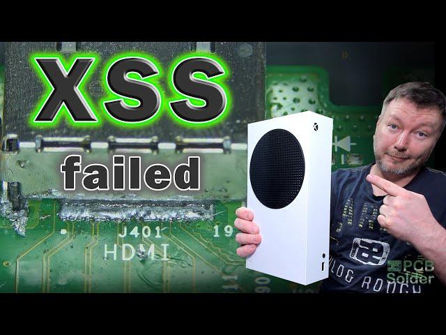 XBOX Series S und die failed HDMI Reparatur. Schauen wir und reparieren es | PCB Solder Berlin