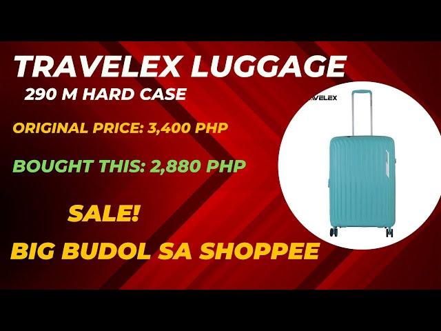 Unboxing the TRAVELEX 290 Hard Case Luggage Set | 7.7 Shopee Sale Haul | Affordable & Stylish