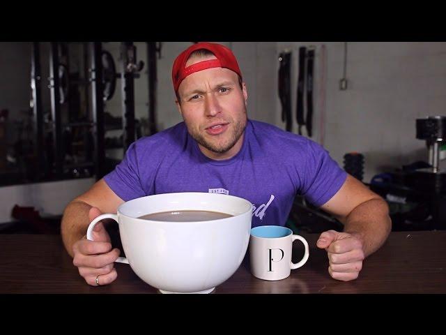 World's Largest Coffee Cup Fit Tea Chug (5+ Liters/1.33 Gal) *DON'T TRY THIS AT HOME*