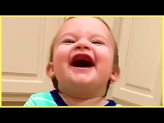 Cute And Funny Baby Laughing Hysterically || 5-Minute Fails