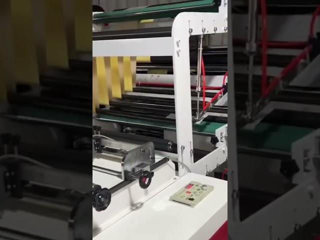 2 paper rolls cut at one time in cutting machine #paper #papercutting #cutter