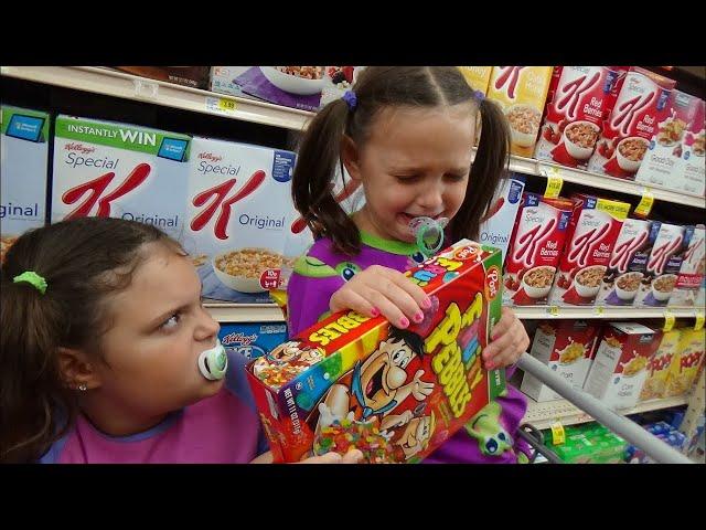 Bad Baby Real Food Fight Victoria vs Annabelle & Freak Daddy Toy Freaks Family ( reuploaded )