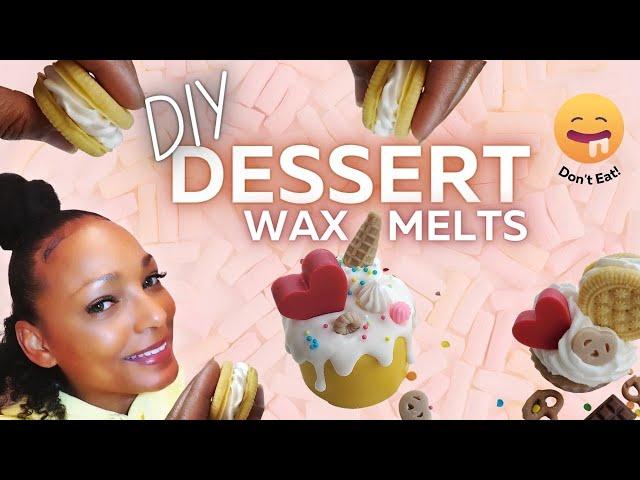 DIY Dessert Wax Melts | Dessert Candles | How to Make Candle Cakes