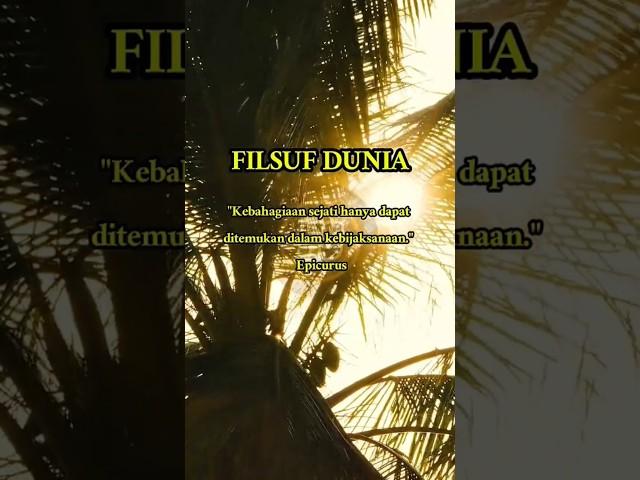 FILSAFAT DUNIA | Epicurus #filsuf #quotes #katakatabagus #filsafat #storywa #logika #katakata