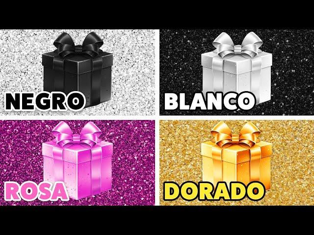  ELIGE 1 REGALO DE 4  CHOOSE YOUR GIFT  ¡Desafío de 4 Cajas de Regalo!