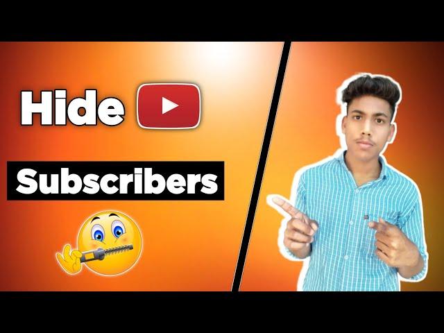 How to hide subscribers on youtube|Youtube channel par subscribe hide kaise kare|shorts#youtube