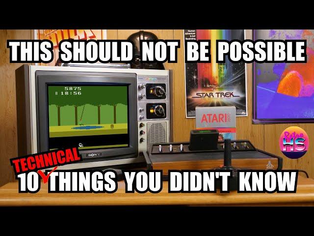 Atari VCS/2600 - 10 TECHNICAL Things You Didn't Know