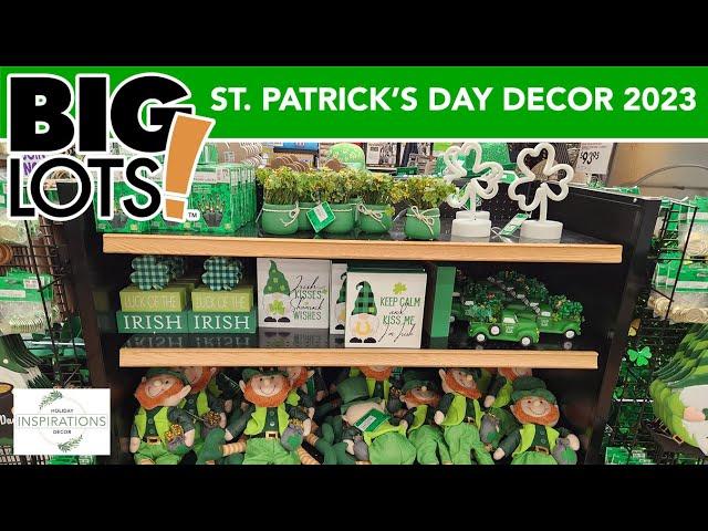 BIG LOTS St. Patrick's Day Decor 2023