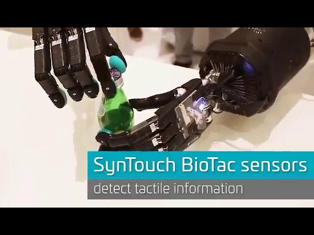 The World’s First Haptic Telerobot Hand