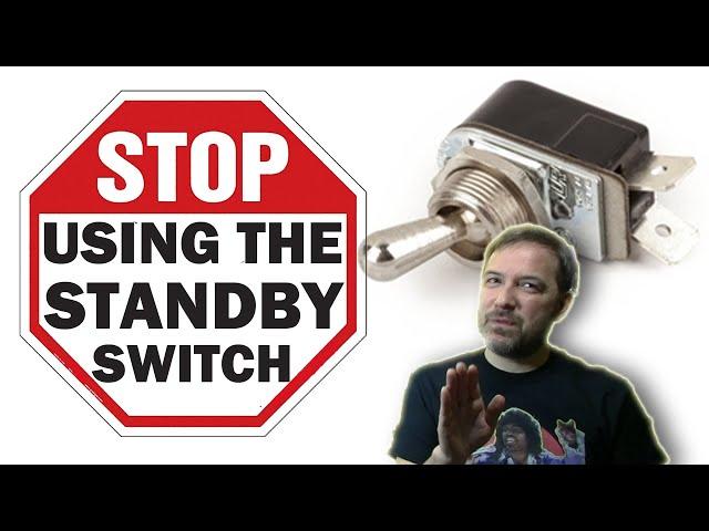 STOP USING THE STANDBY SWITCH ON YOUR GUITAR AMP!