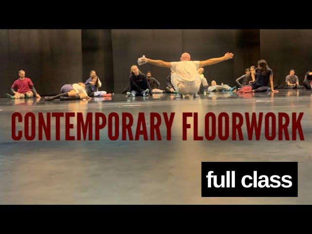 Floorwork Class @Kibbutz Contemporary Dance Company (KCDC)