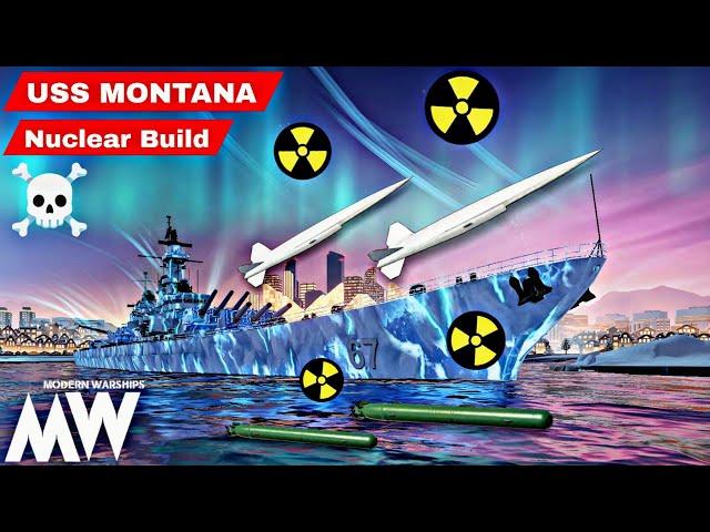 USS Montana - Full nuclear build️ to much insane- Modern Warships