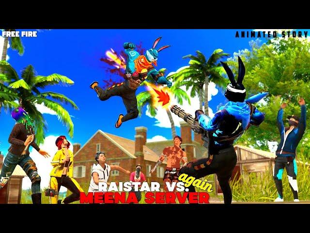 Adam & Raistar Vs. Meena Server  AGAIN || FREEFIRE full 3D ANIMATED MOVIE || FF STORY