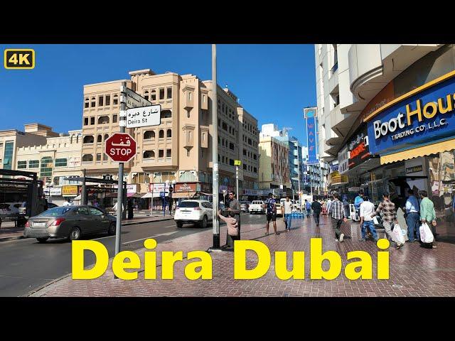 Deira Dubai Streets | Morning Walking Tour | 10 January 2025