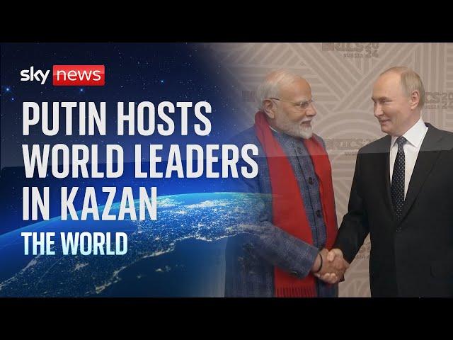 Putin hosts world leaders for Brics summit in Kazan