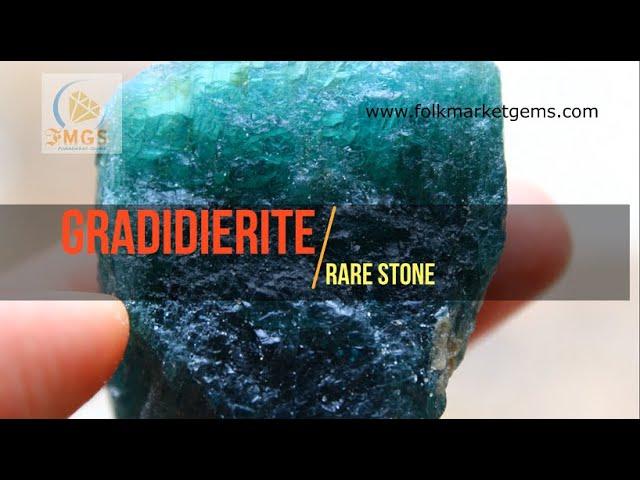 Beautiful Rare Grandidierite Gemstone  | Rare Stone of Africa | Grandidierite Stone