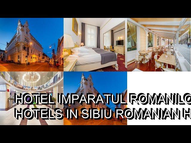 Hotel Imparatul Romanilor hotel review  Hotels in Sibiu  Romanian Hotels