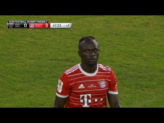 Sadio Mané (BAYERN MUNICH DEBUT) vs DC United (21/07/2022)