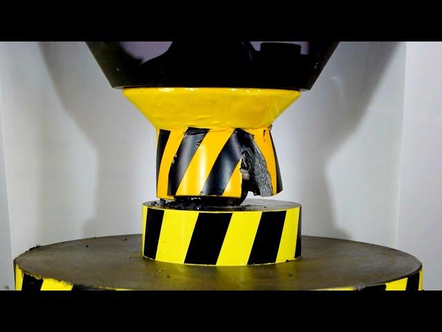 500 TON HYDRAULIC PRESS VS ADAMANTIUM BALL