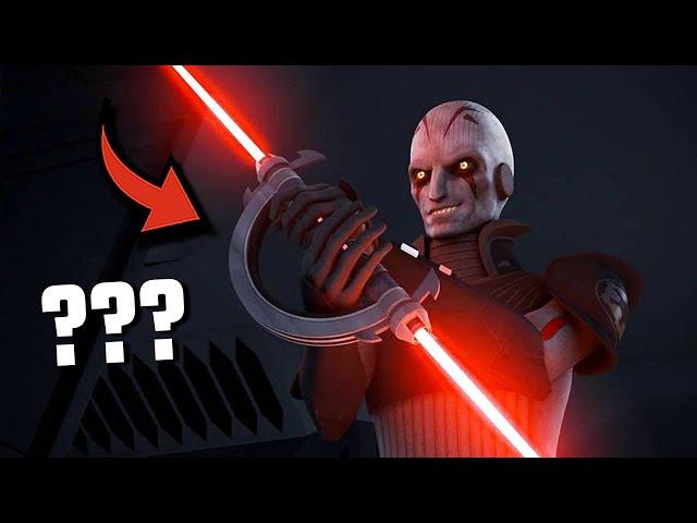 Why do Inquisitors have SPINNING Lightsabers?