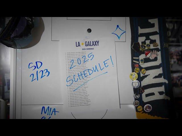 The 2025 LA Galaxy Schedule Release