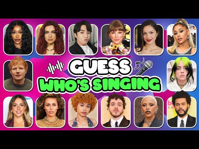 Guess Who's Singing  | MOST VIRAL TIKTOK SONGS (2024) | Doja Cat, Tate McRae, Jack Harlow, Tyla