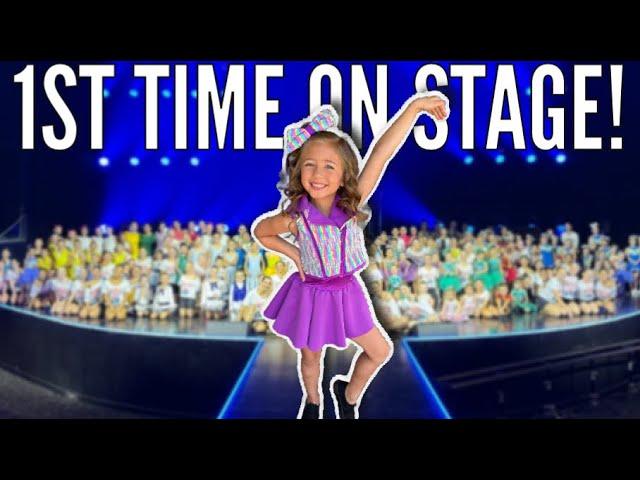 Stella's First Time on Stage this Dance Season! | Dance Recital & Showcase 2024