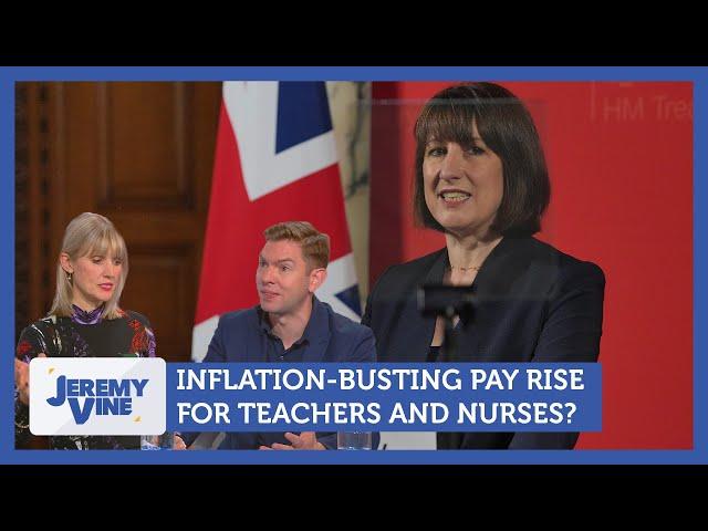 Inflation-busting pay rise for teachers and nurses? Feat. Tessa & Charlie | Jeremy Vine