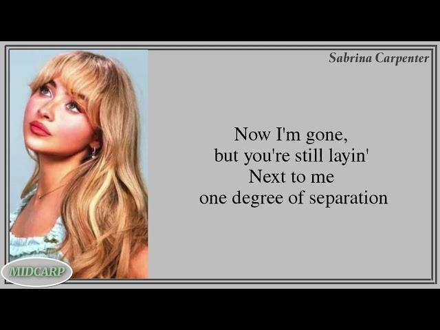 Sabrina Carpenter Taste Lyrics