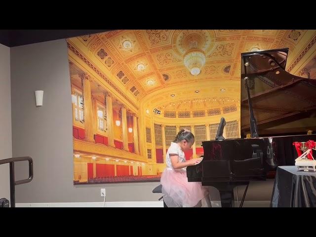 USOMC competition 2nd place Aimee - The Knight Errant Burgmuller no25 #USOMC #piano Competition