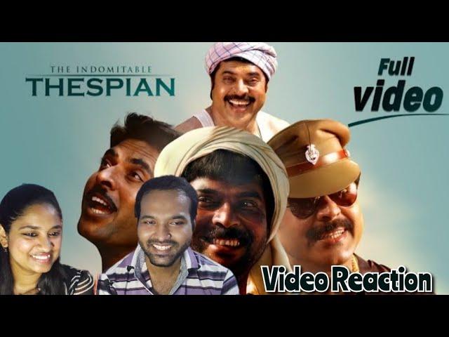 The Indomitable Thespian | Tribute to Mammootty | RCM Promo & Remix | Tamil Couple Reaction