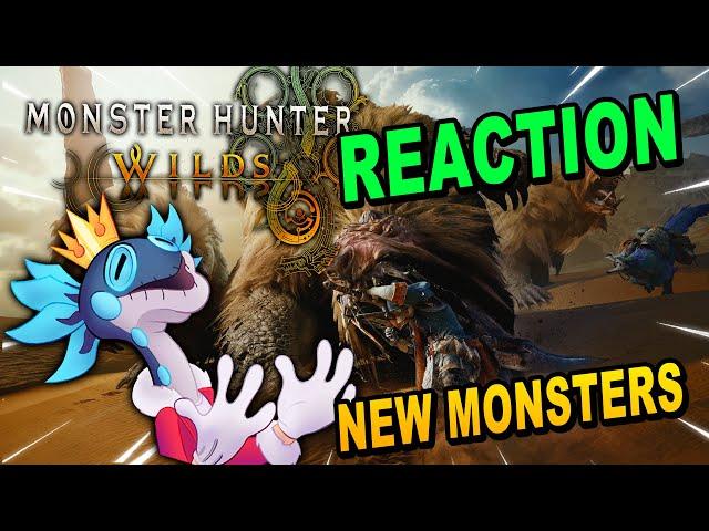 Monster Hunter Wilds NEW Monsters Trailer Reaction - Hunter's Journey