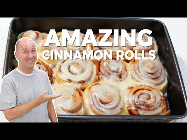 Amazing Homemade Cinnamon Rolls recipe (No Mixer)