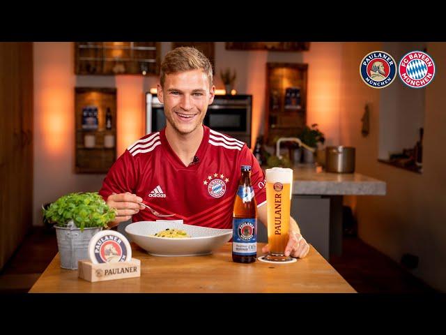 Paulaner fitness meals | Joshua Kimmich presents his delicious spinach pasta