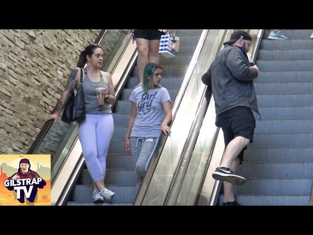 WET Fart Prank on The Escalator!!