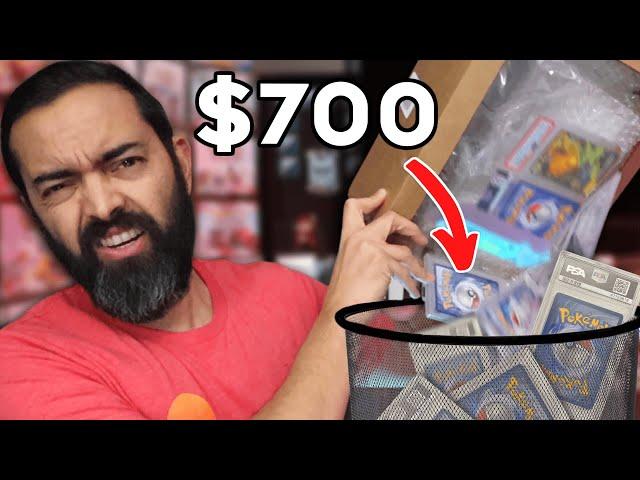 Trash? Opening a $700 PSA Pokemon Mystery Box (How Much Value is Actually Inside)