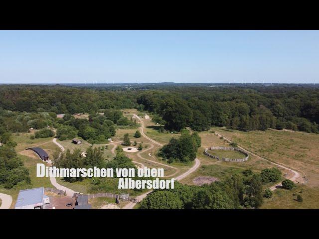 Dithmarschen von oben: Albersdorf