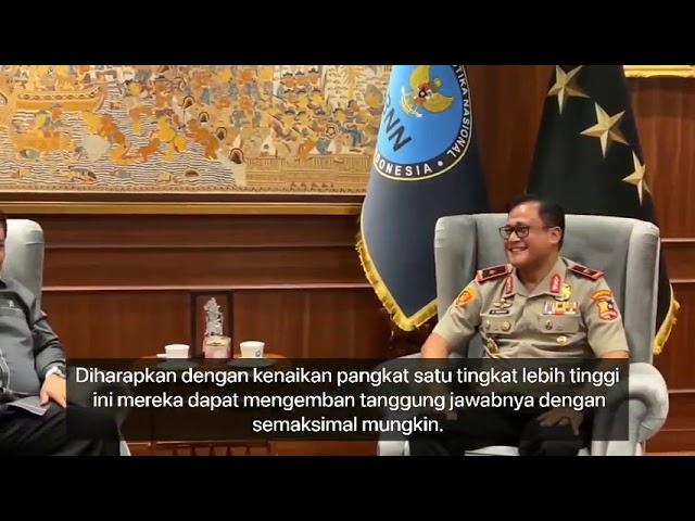 BRIGJEN POL DR AGUS ROHMAT, SIK, SH, M.Hum DI LANTIK MENJADI KEPALA BNN PROPINSI MALUKU UTARA