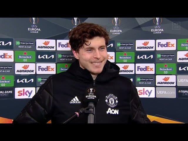 Victor Lindelof Reacts To Playing Against Zlatan Ibrahimovic