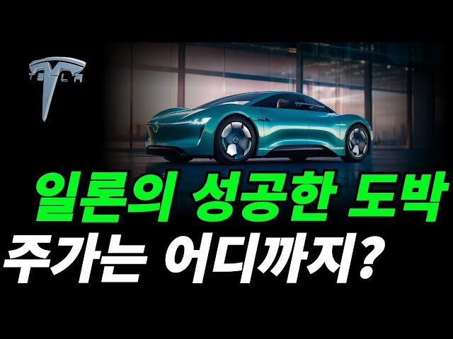 (테슬라) 일른 머스크가 도박을 한 이유는?