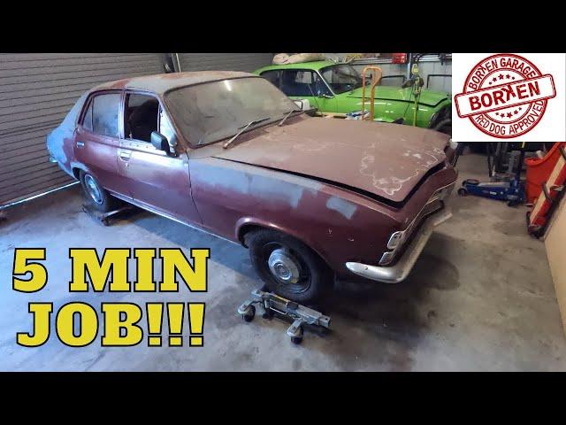 When a 5 Minute Job Takes Over Your Life - LC Torana 4 Door