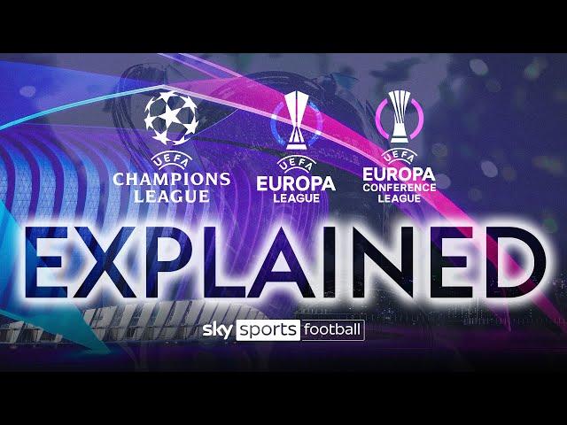 Explained: The NEW Champions League, Europa League & Europa Conference League format ️