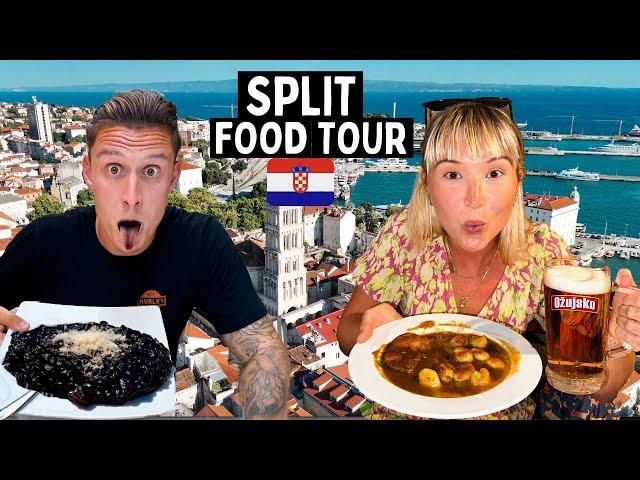 Delicious Croatia Food Tour  Must Eat SPLIT (food guide)