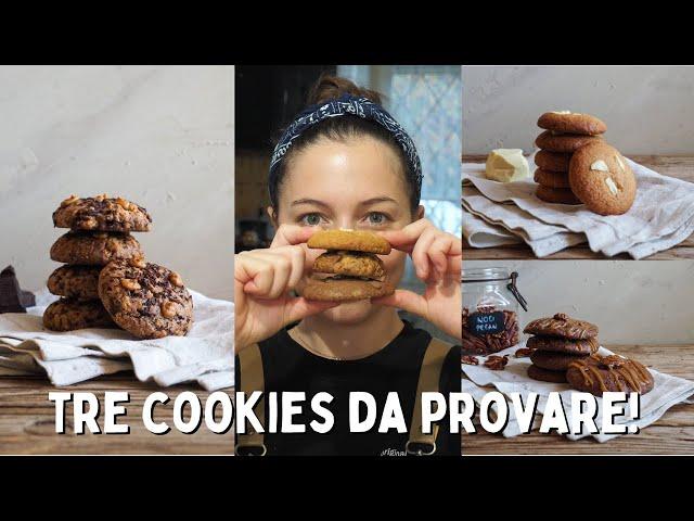 COOKIES al CIOCCOLATO, TRE varianti da provare | Ricette semplici