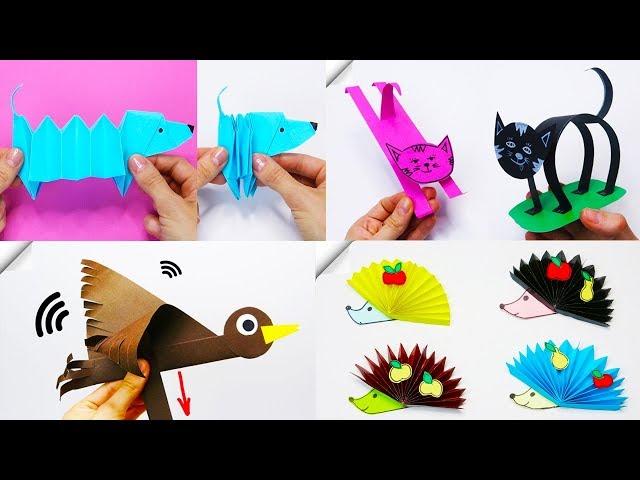 7 paper crafts DIY Paper TOYS