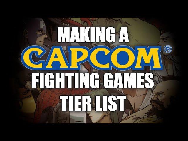 Making a Capcom Fighting Games Tier List