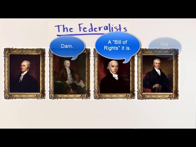 The Federalists versus the Anti-Federalists