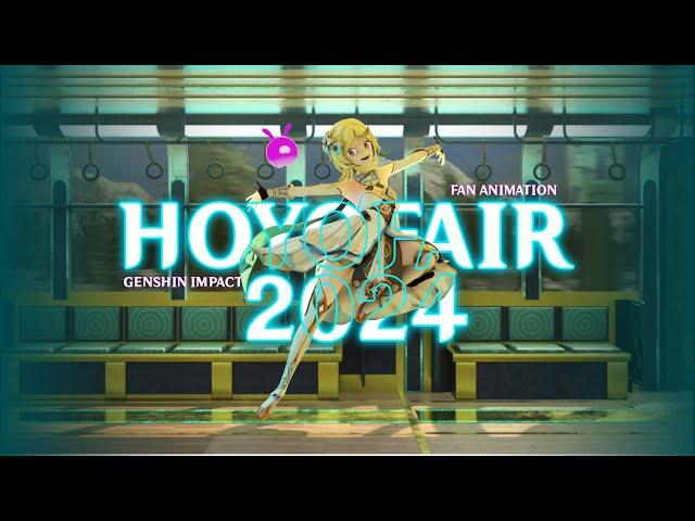 LUMINE dancing for the #HoyoFair2024 - JGCruz3d x Genshin Impact collab - Fan animation #hoyofair