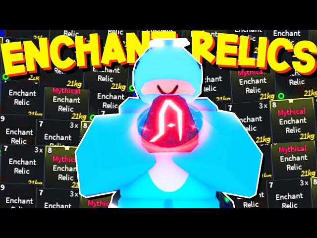 FASTEST METHOD To Get ENCHANT RELICS in FISCH! ROBLOX