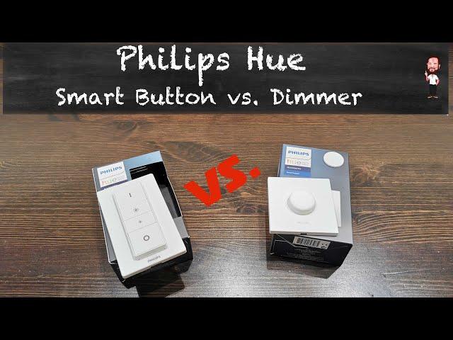 Philips Hue Smart Button | Wie schlägt sich der Smart Button gegen den Dimmer ? (Deutsch / German)